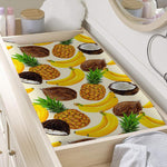 Tropical Fruits Pattern Print Changing Pad Cover