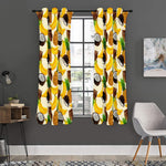 Tropical Fruits Pattern Print Curtain