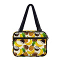 Tropical Fruits Pattern Print Double Strap Bible Bag