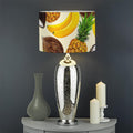 Tropical Fruits Pattern Print Drum Lamp Shade