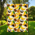 Tropical Fruits Pattern Print Garden Flag