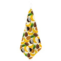 Tropical Fruits Pattern Print Hand Towel