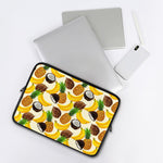Tropical Fruits Pattern Print Laptop Sleeve