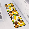 Tropical Fruits Pattern Print Long Kitchen Mat