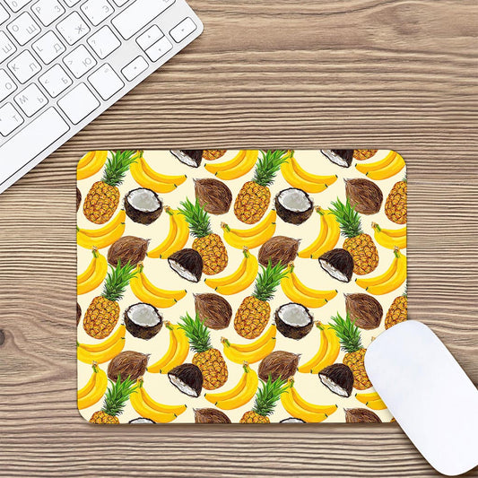 Tropical Fruits Pattern Print Mouse Pad
