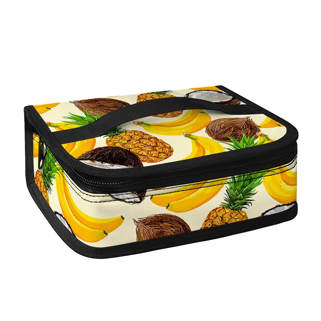 Tropical Fruits Pattern Print Small Lunch Bag