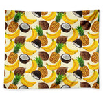 Tropical Fruits Pattern Print Tapestry