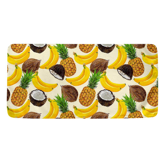 Tropical Fruits Pattern Print Towel
