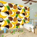 Tropical Fruits Pattern Print Wall Sticker