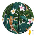 Tropical Giraffe Pattern Print Basketball