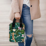 Tropical Giraffe Pattern Print Bible Tote Bag