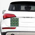 Tropical Giraffe Pattern Print Car Sticker