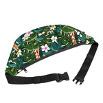 Tropical Giraffe Pattern Print Fanny Pack