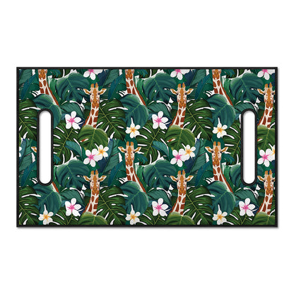 Tropical Giraffe Pattern Print Golf Cart Seat Cover