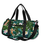 Tropical Giraffe Pattern Print Gym Bag