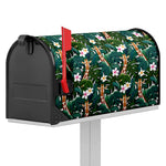 Tropical Giraffe Pattern Print Mailbox Cover