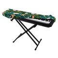 Tropical Giraffe Pattern Print Piano Keyboard Cover