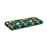 Tropical Giraffe Pattern Print Piano Keyboard Cover
