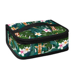 Tropical Giraffe Pattern Print Small Lunch Bag