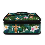 Tropical Giraffe Pattern Print Small Lunch Bag