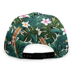 Tropical Giraffe Pattern Print Snapback Cap