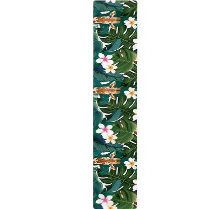 Tropical Giraffe Pattern Print Table Runner