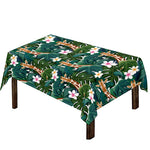 Tropical Giraffe Pattern Print Tablecloth
