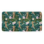 Tropical Giraffe Pattern Print Towel