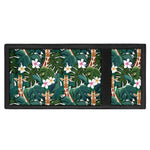 Tropical Giraffe Pattern Print Trifold Wallet