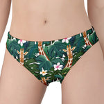 Tropical Giraffe Pattern Print Women's Panties