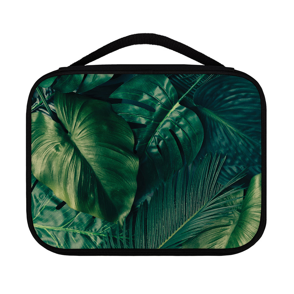 Tropical Green Leaves Print Classic Bible Case