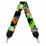 Tropical Hawaii Flowers Pattern Print Bag Strap