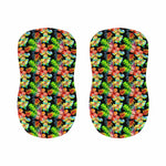 Tropical Hawaii Flowers Pattern Print Bar Stool Covers
