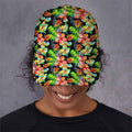 Tropical Hawaii Flowers Pattern Print Baseball Cap
