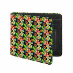 Tropical Hawaii Flowers Pattern Print Bifold Wallet