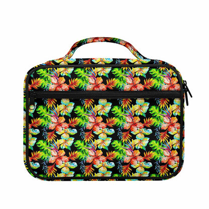 Tropical Hawaii Flowers Pattern Print Briefcase Bible Bag