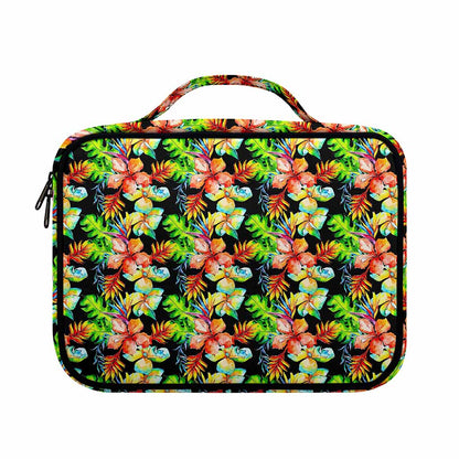 Tropical Hawaii Flowers Pattern Print Briefcase Bible Bag