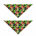 Tropical Hawaii Flowers Pattern Print Dog Bandana