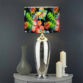 Tropical Hawaii Flowers Pattern Print Drum Lamp Shade