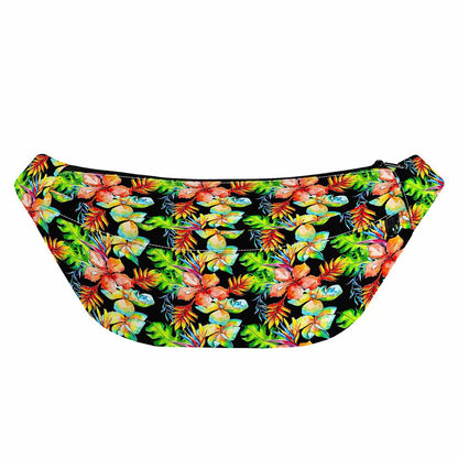 Tropical Hawaii Flowers Pattern Print Fanny Pack