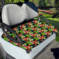 Tropical Hawaii Flowers Pattern Print Golf Cart Seat Cover