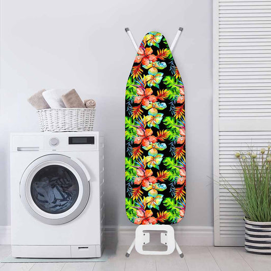 Tropical Hawaii Flowers Pattern Print Ironing Board Cover