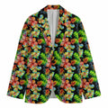 Tropical Hawaii Flowers Pattern Print Men's Blazer