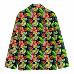 Tropical Hawaii Flowers Pattern Print Men's Blazer