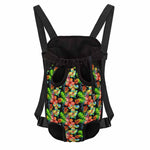 Tropical Hawaii Flowers Pattern Print Pet Carrier Backpack