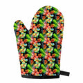 Tropical Hawaii Flowers Pattern Print Single Oven Mitt