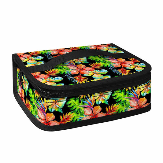 Tropical Hawaii Flowers Pattern Print Small Lunch Bag