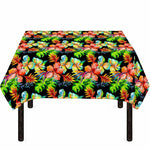 Tropical Hawaii Flowers Pattern Print Tablecloth
