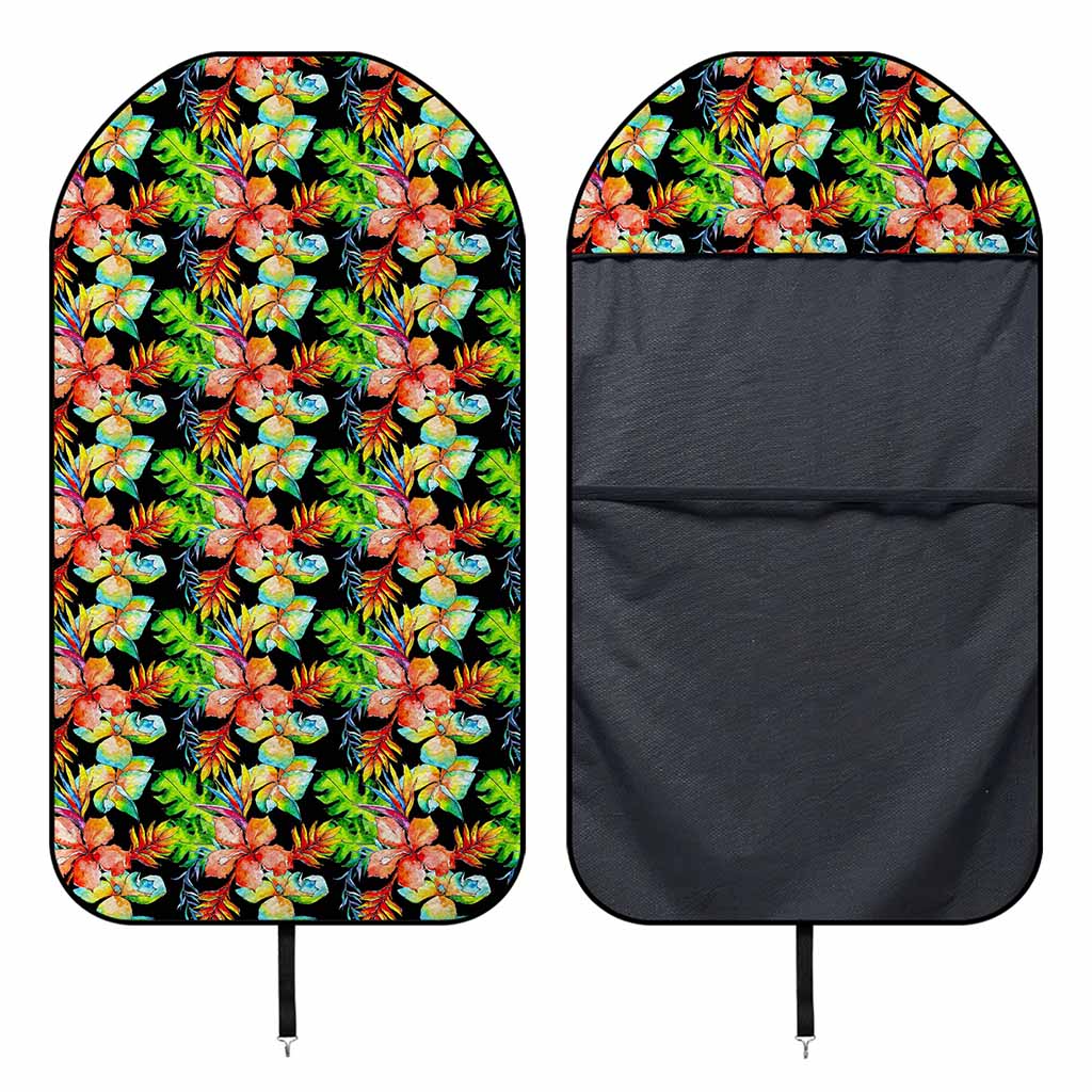 Tropical Hawaii Flowers Pattern Print Waterproof Car Seat Cover