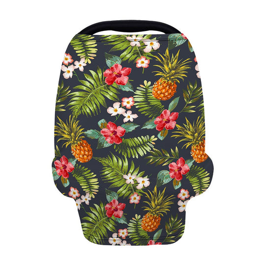 Tropical Hawaii Pineapple Pattern Print Baby Seat Cover
